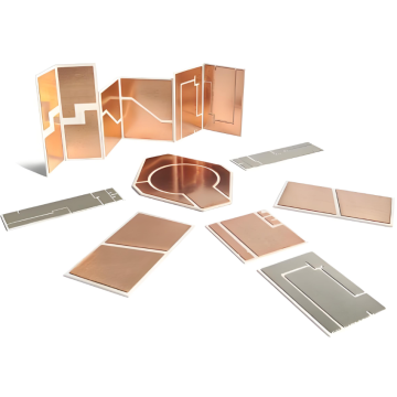 Пряма скріплена мідна підкладка для товстоплівкових схем